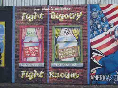 Fight bigotry - fight racism